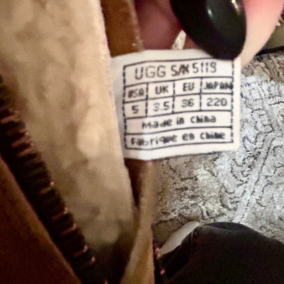 UGG Tall Knightsbridge Tan Boots size 36 - Picture 11 of 12